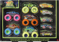 Hot Wheels Monster Trucks GitD Bundle Set, 10 Stück.