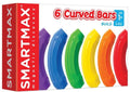 Smartmax xtension set - 6 gekromde magnetische staven - uitbreidingsset voor constructiespeelgoed - educatief speelgoed - vanaf 1 jaar