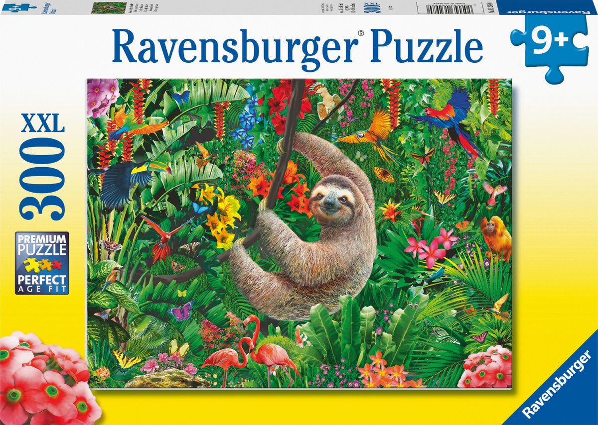Ravensburger Niedliches Faultier-Puzzle, 300 Teile.