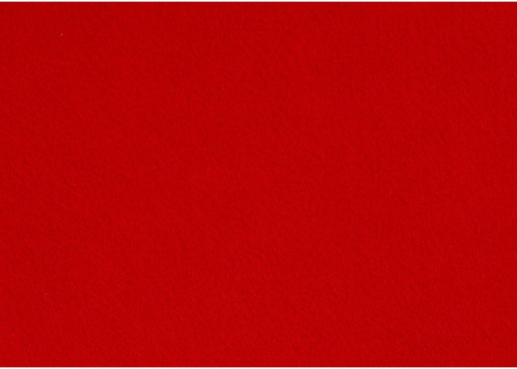 Creativ Company Hobbyfelt, rot, A4, 10 Blatt