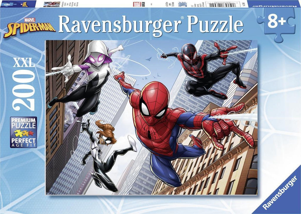 Ravensburger Spiderman – Die Macht der Spinne, 200 Stück XXL