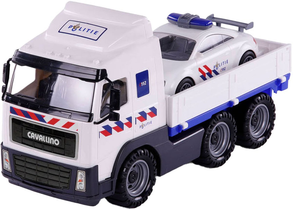 Cavallino Polizeilastwagen und Polizeiauto, Maßstab 1:16
