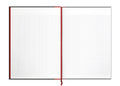 Oxford notitieboek gebonden black and red a4 ruit 5mm