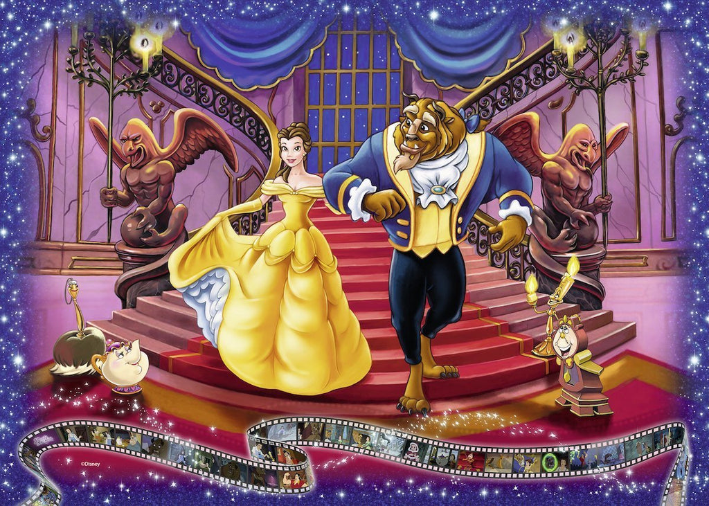 Ravensburger Puzzle Disney Die Schöne und das Biest, 1000 Teile.