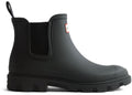 Hunter unisex downpour chelsea insulated boot unisex regenlaarzen - zwart