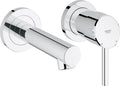Grohe concetto wastafelkraan - afbouwdeel - exclusief inbouwdeel - chroom