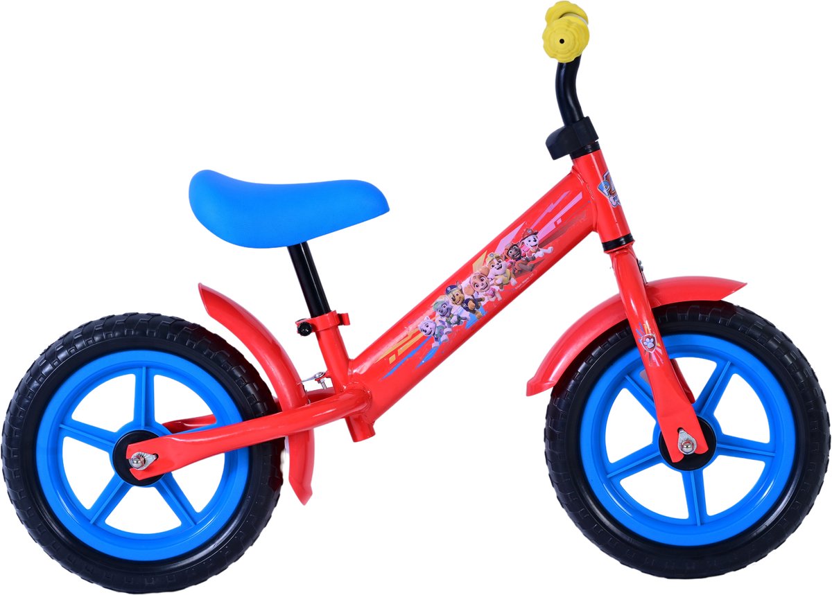 Laufrad aus Stahl, Paw Patrol, rot