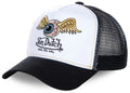 Von dutch - snapback trucker cap art whi | one size | verstelbaar | druksluiting - zwart wit