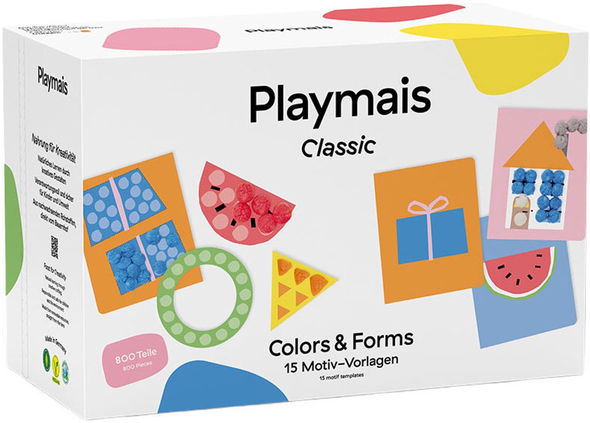Playmais klassische Farben und Formen – 800 Teile