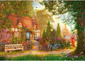 Trefl tea time serie - premium plus legpuzzel - 1000 stukken - domek pod strzechą - 68.3x48 cm