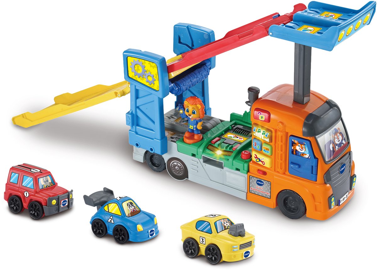 Vtech - toet toet auto's - 3-in-1 autotransporter