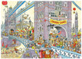Jumbo Washij Retro Mystery 8 Puzzle - Die letzte Hürde!, 1000 Teile.