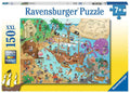 Ravensburger Puzzle Pirateninsel, 150 Teile, XXL