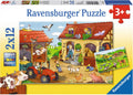 Ravensburger drukte op de boerderij