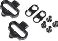 Xlc pd-x02 schoenplaatjes voor shimano spd pedalen - geen speling - zwart