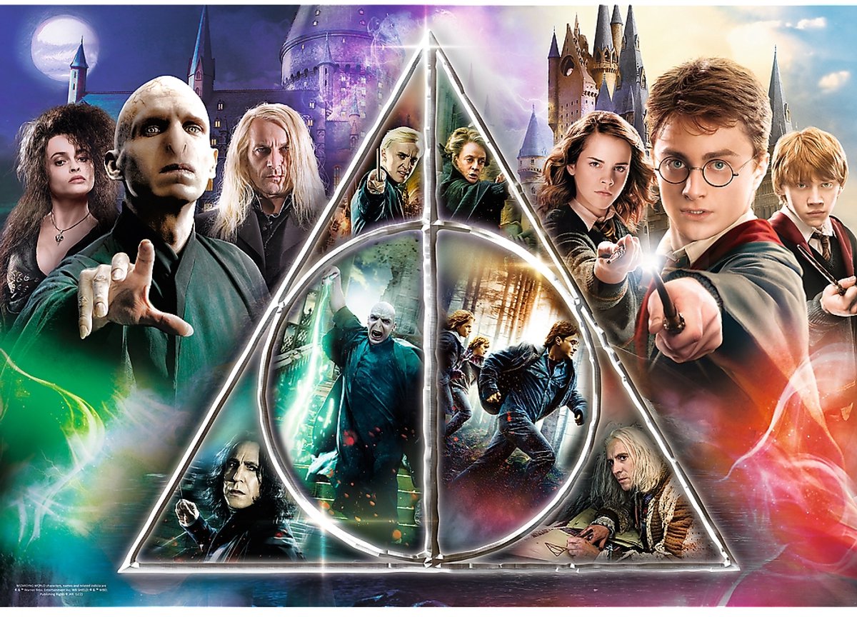 Trefl 1000 - de dodelijke weldaden warner harry potter