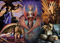 Bluebird puzzle legpuzzel anne stokes - dragon fellowship - 1000 stukjes.