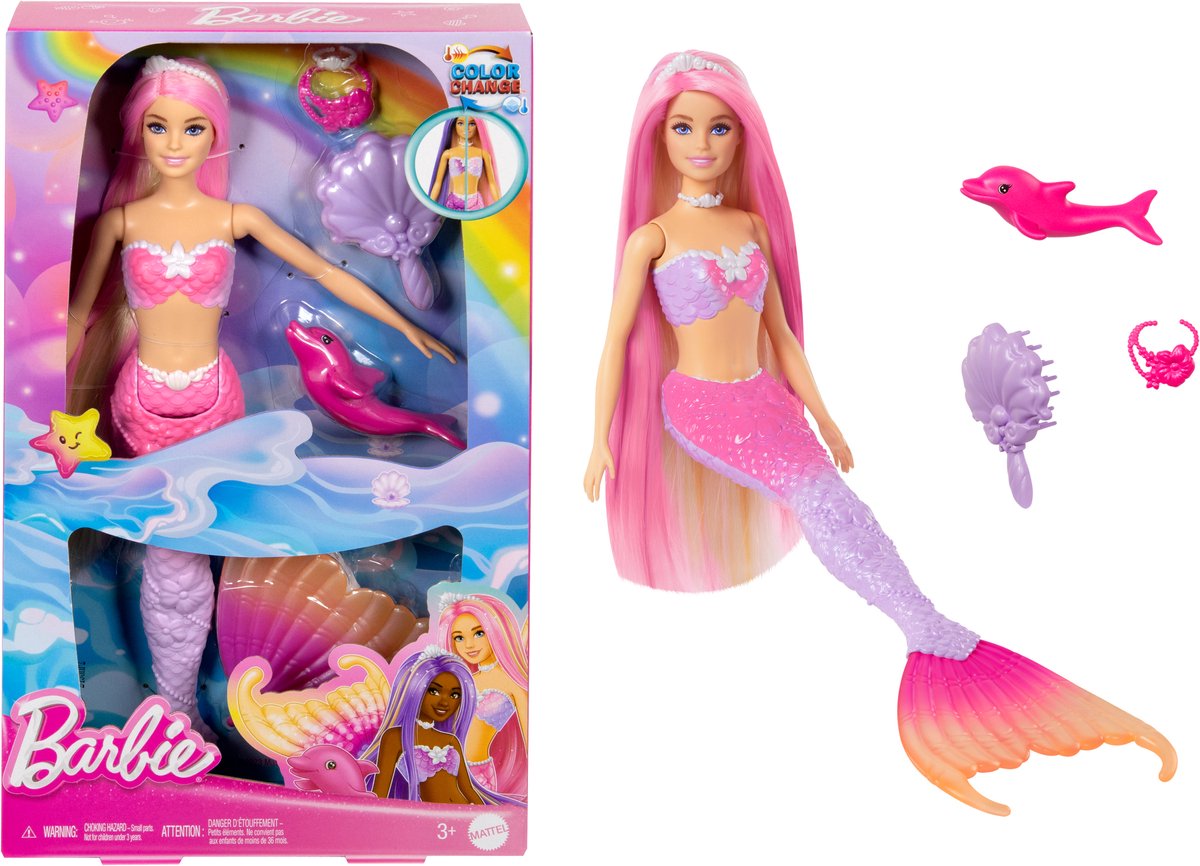 Barbie a touch of magic - zeemeermin pop - pop
