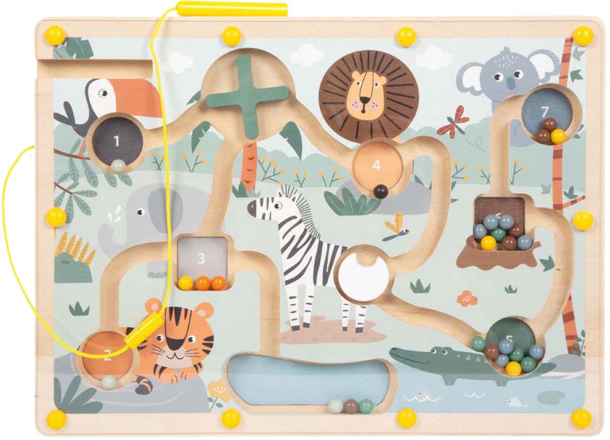 Small Foot – Magnetlabyrinth-Safari