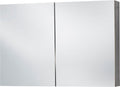 Differnz somero spiegelkast fsc 100 cm antraciet
