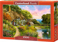 Castorland countryside cottage – puzzel – 1.500 stukjes – satijnen afwerking – perfecte pasvorm – europese kwaliteit
