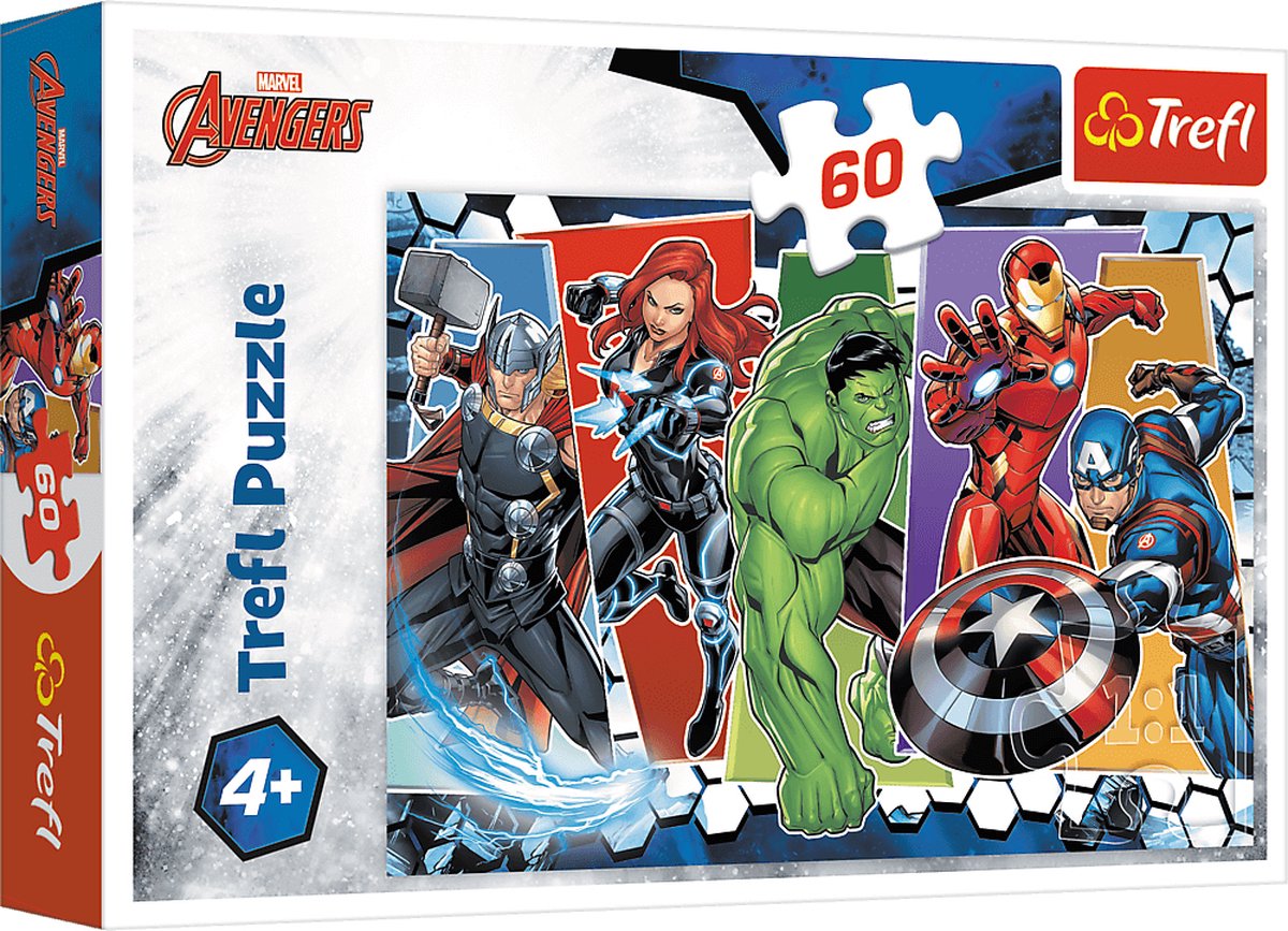 Trefl pz. marvel avengers 60t
