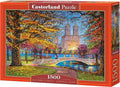 Castorland autumn stroll, central park – puzzel – 1.500 stukjes – satijnen afwerking – perfecte pasvorm – europese kwaliteit