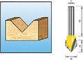 Makita d-10752 v-groeffrees 12,7 60gr s8