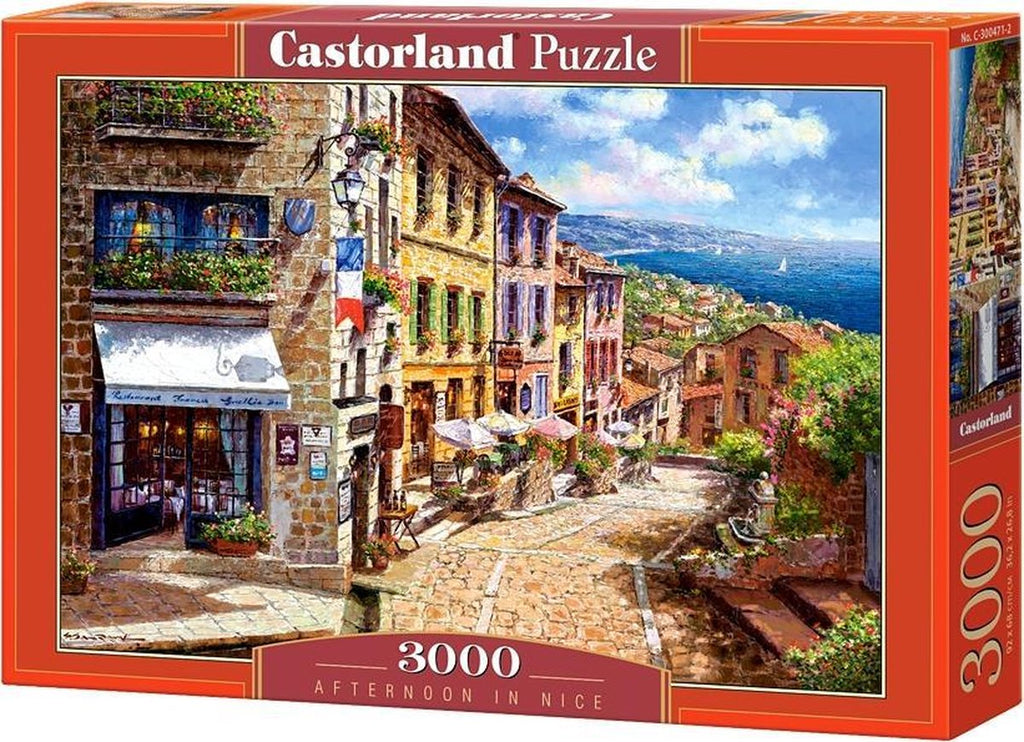 Selecta Castorland Legpuzzel-Nachmittag in Nizza, 3000.