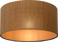 Lucide magius - plafonnière (plafondlamp) - ø 42 cm - 1xe27 - naturel - japandi