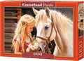 Castorland my friend horse – puzzel – 1000 stukjes – satijnen afwerking – perfecte pasvorm – europese kwaliteit