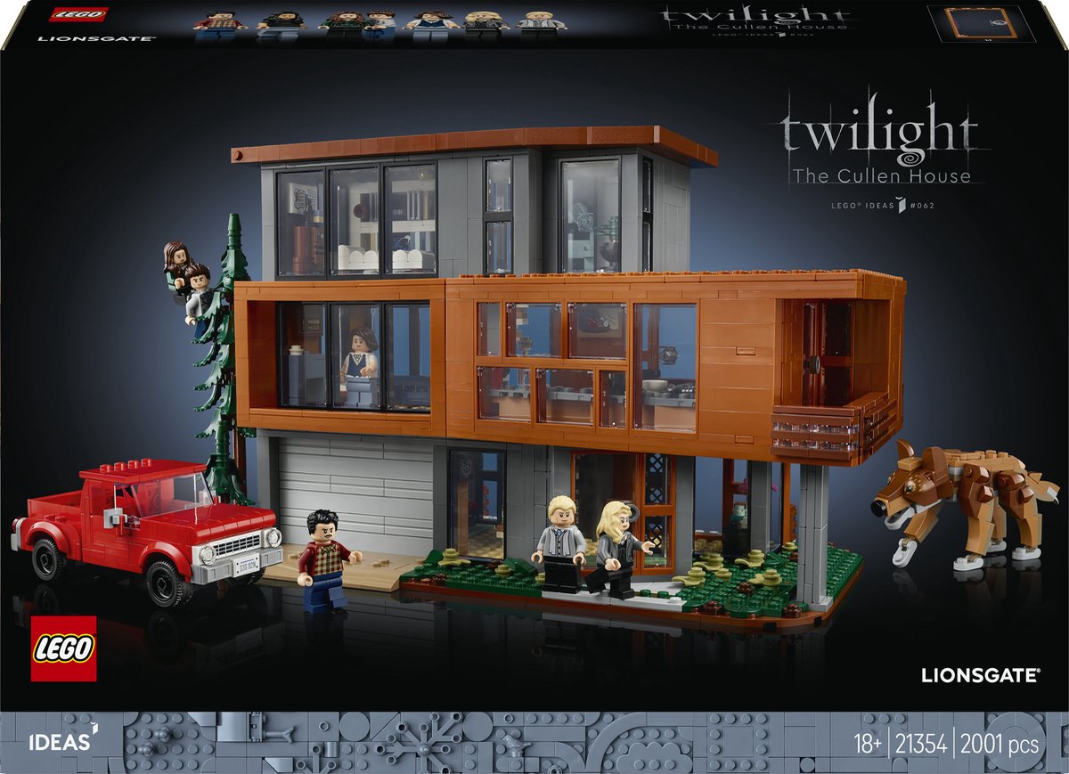 Lego ® ideas twilight: het huis van de familie cullen - 21354