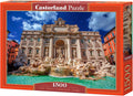 Castorland the trevi fountain – puzzel – 1500 stukjes – satijnen afwerking – perfecte pasvorm – europese kwaliteit