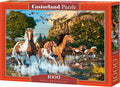 Castorland horse wonderland – puzzel – 1.000 stukjes – satijnen afwerking – perfecte pasvorm – europese kwaliteit