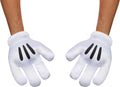 Disguise disney - mickey mouse, mickey mouse handschoenen, één maat volwassenen