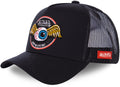 Von dutch - snapback trucker cap rag blk | one size | verstelbaar | druksluiting - zwart
