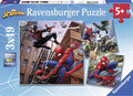 Ravensburger Spiderman-Puzzle, 3x49 Teile.