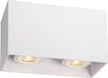 Lucide bodi - plafondspot (plafondlamp) - 2xgu10 - wit