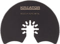 Kreator krt990021 segmentzaagblad - hss - ø87mm