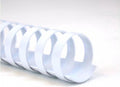 Gbc combbind bindruggen wit - a4 - 14 mm - 100 stuks