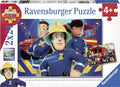 Ravensburger puzzel brandweerman sam helpt je uit de brand - 2x24 stukjes - kinderpuzzel