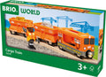 Ravensburger brio â€“ 36049 goederentrein | speelgoedtrein met goud- en zilverlading voor kinderen vanaf 3 jaar