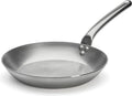 Debuyer de buyer carbone plus koekenpan met rvs handvat - ø 28cm - plaatstaal