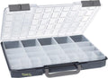 Raaco assortimentsdoos - carrylite 55 - met 25 inzetbakjes - 330 x 413 x 57 mm - 136273