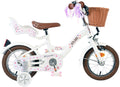 Volare Blossom Kinderfahrrad – Mädchen – 12 Zoll – Weiß