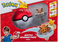 Jazwares Pokémon-Kampf-Spinner-Spiel – Evoli-Pokéball
