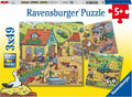 Ravensburger auf dem Bauernhof, 3x49 Stück.
