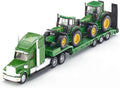 Siku 1837 dieplader met john deere tractoren