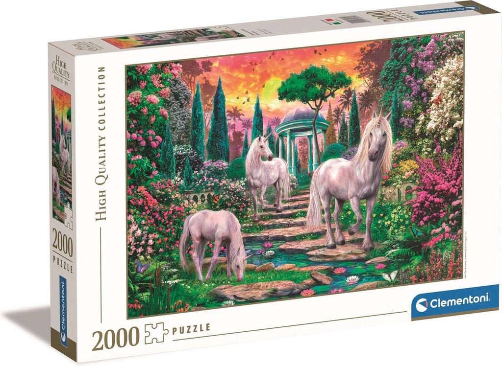 Clementoni Legpuzzel klassische Einhörner, 2000er Jahre.
