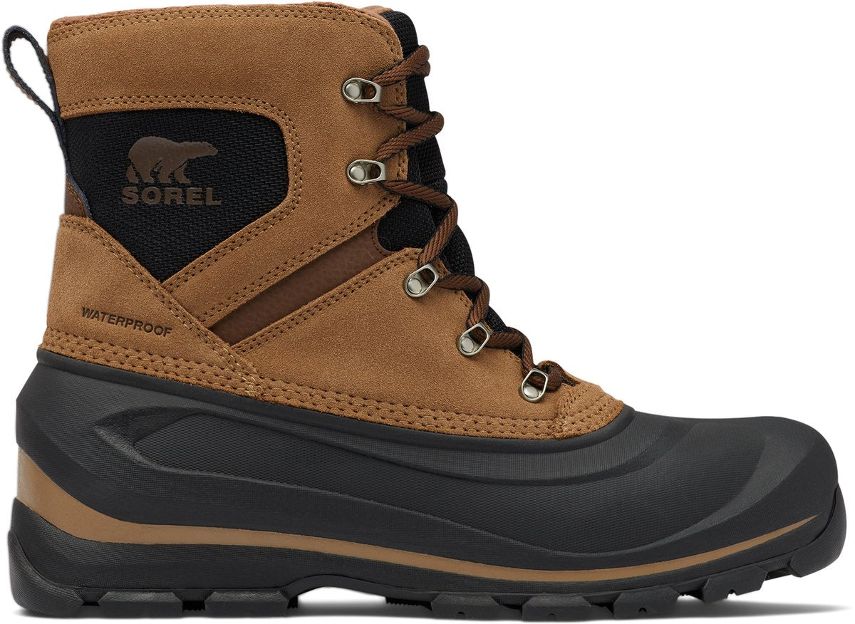 Sorel buxton™ lace boot wp men's snowboots - delta, black - maat 44.5